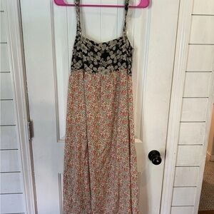 Natural Life Black and White Floral Dress